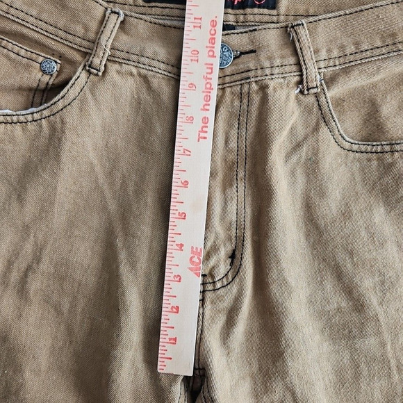 Blac Lacquer Straight Stretch Denim Gray Jeans No Tag measured Size 35x30 - Picture 16 of 16